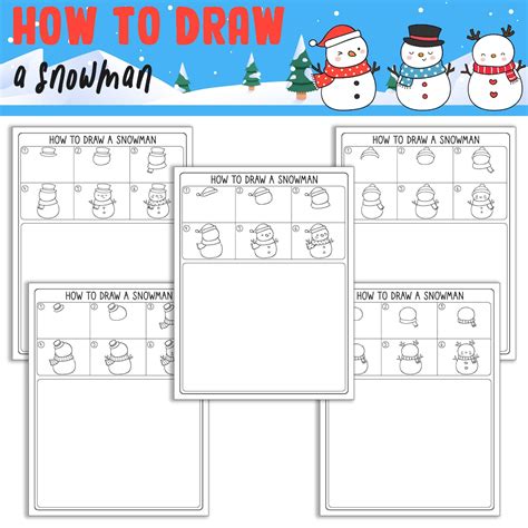 Directed Drawing Snowman
