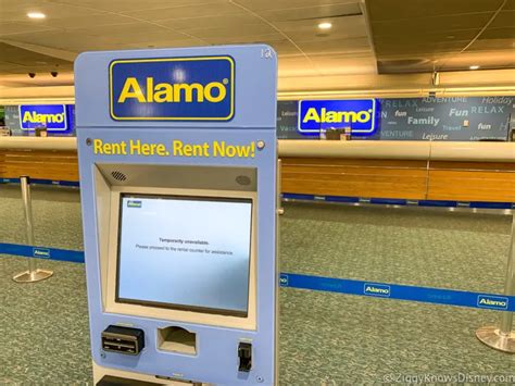 Directions to Alamo Counter at Terminal C