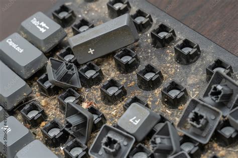 Dirty Computer Keyboards
