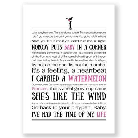 Dirty Dancing Quotes