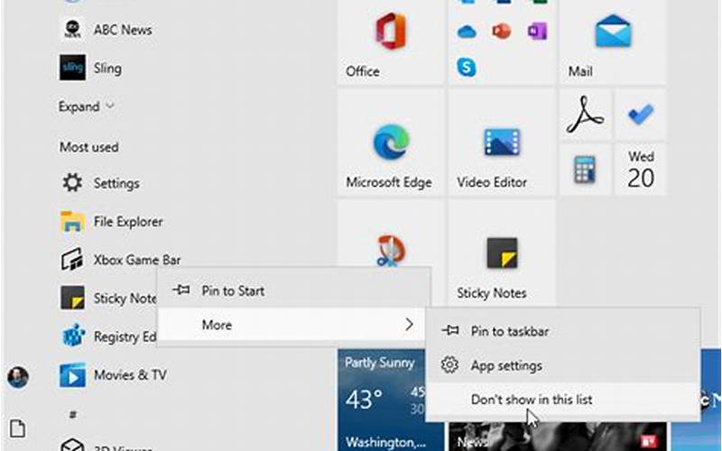 Disable Most Used Apps Windows 11