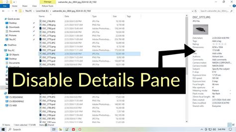 Disable Details and Preview Panes