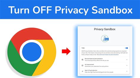 Disable Google’s Privacy Sandbox Trials in Chrome