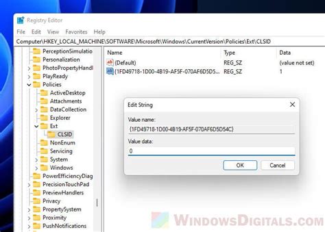 Disable IE Options via Registry Editor