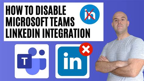 Disable LinkedIn integration