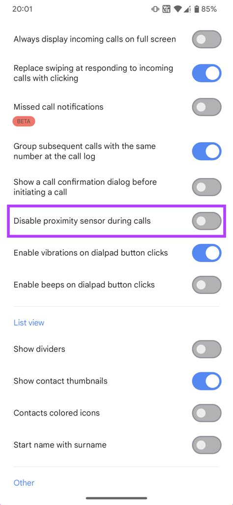 Disable Proximity Sensor During Calls on Your Android Smartphone
