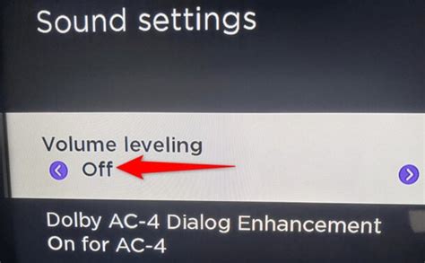 Disable Volume Leveling