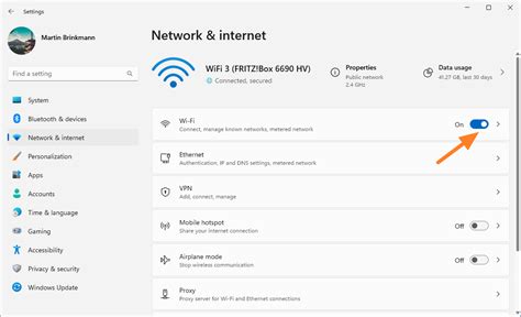 Disable Wi-Fi connection