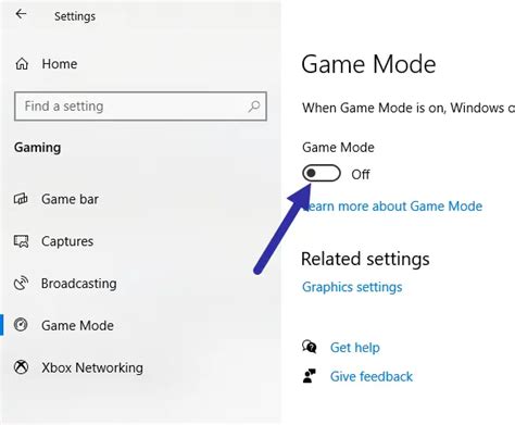 Disable Windows 10 Game Mode