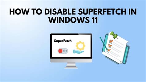 Disable Windows Superfetch