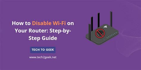 Disable Your Primary Router Wi-Fi