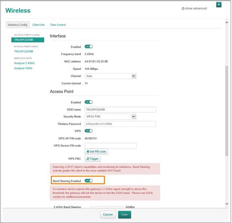 Disable a Band on Your Router Settings