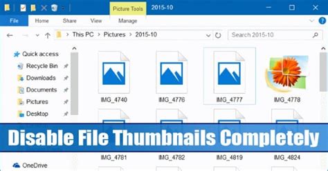 Disable file thumbnails