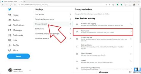 Disable sensitive content warning for your own Tweets