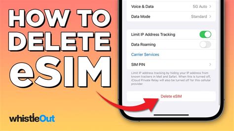 Disable the eSIM