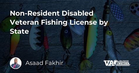 Disabled Veteran Fishing License