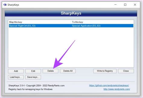 Disabling or Remapping the Windows Key Using SharpKeys