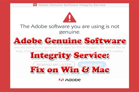Disabling or Removing the Adobe Genuine Software Integrity Service