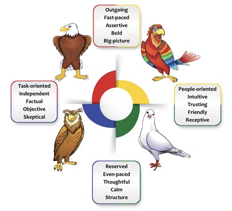 Disc Bird Personality Test