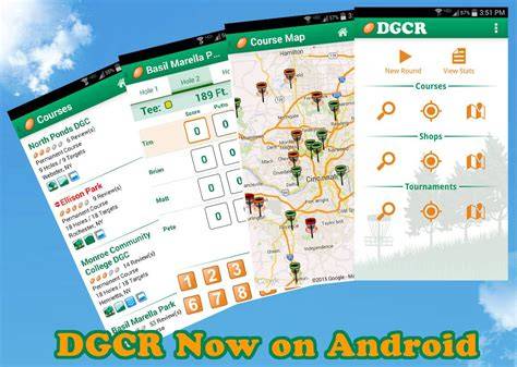Disc Golf Course Review App