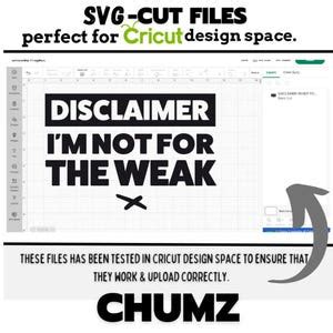 Download Disclaimer For Cricut
