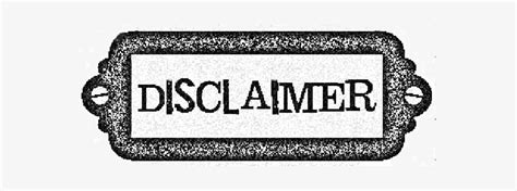 Download Disclaimer For Silhouette