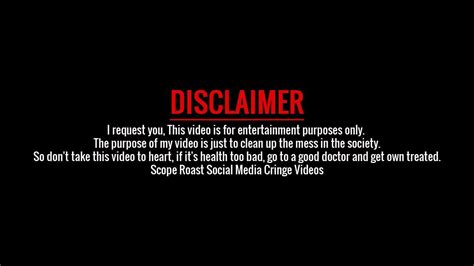 Disclaimer Generator For Youtube