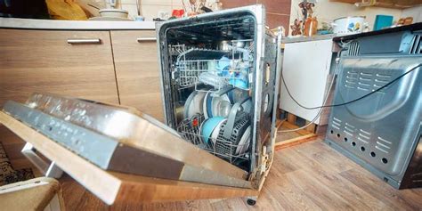 Disconnect the old dishwasher