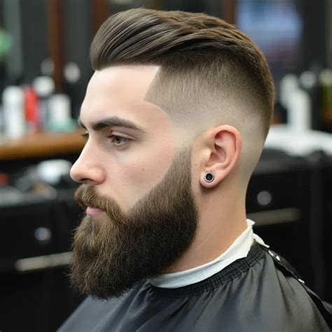 Disconnected Beard Fade