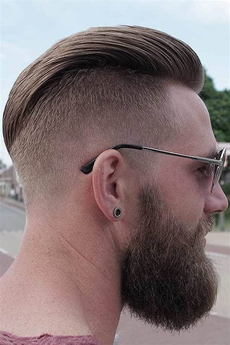Disconnected Undercut With Beard