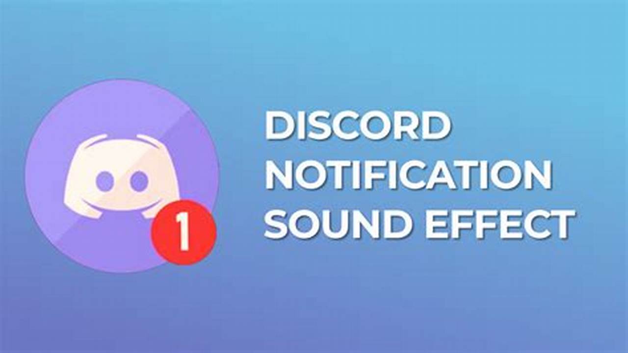 Discord Notification Sound Effect