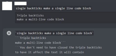 Discord Code Blocks : How to write Them