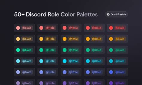 Discord Color Roles Template