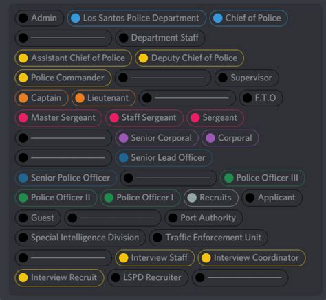 Discord Police Template