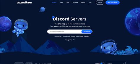 Discord Servers - Home