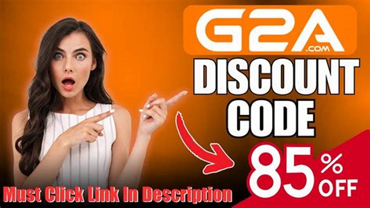 Discount Code G2a 2024