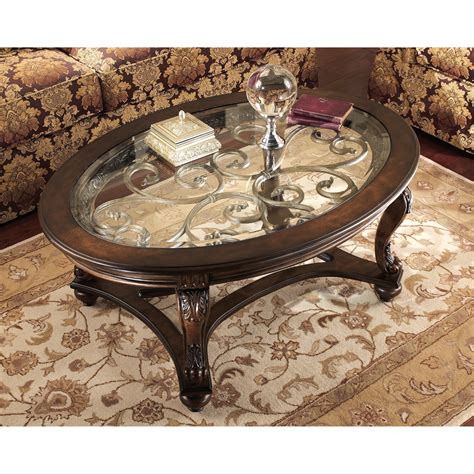 Discount Code Ashley Glass Coffee Table