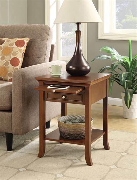 Discount Code End Tables With Drawers For Living Room