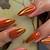 Discover Bold Beauty: Express Yourself with Stunning Burnt Orange Nails