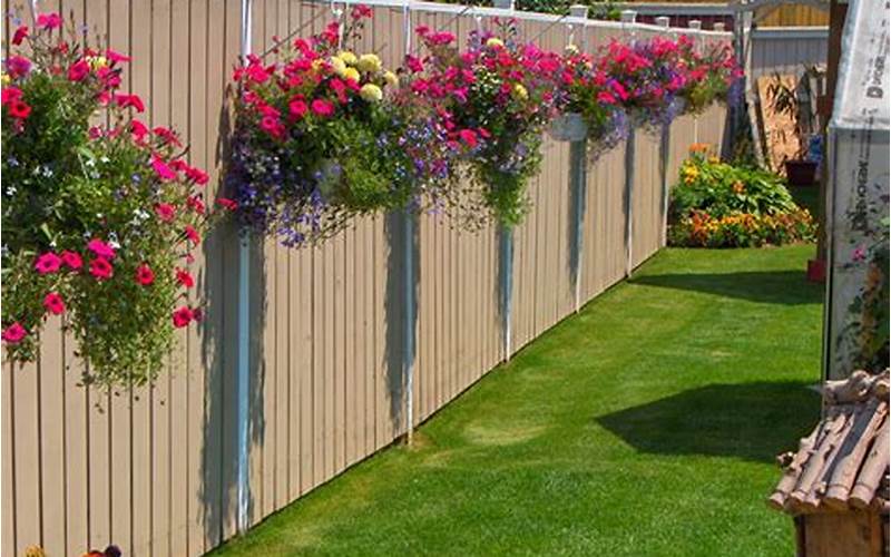 Discover The Beauty Of Flower World Privacy Fence