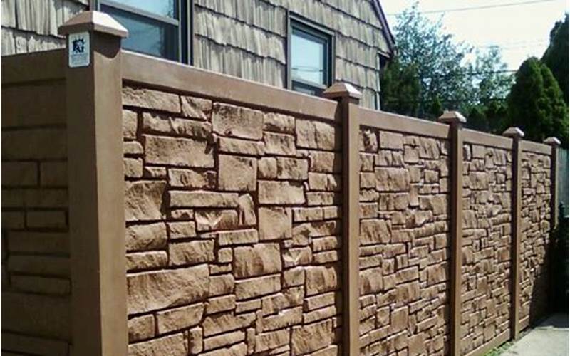 Discover The Ultimate Stone Composite Privacy Fence