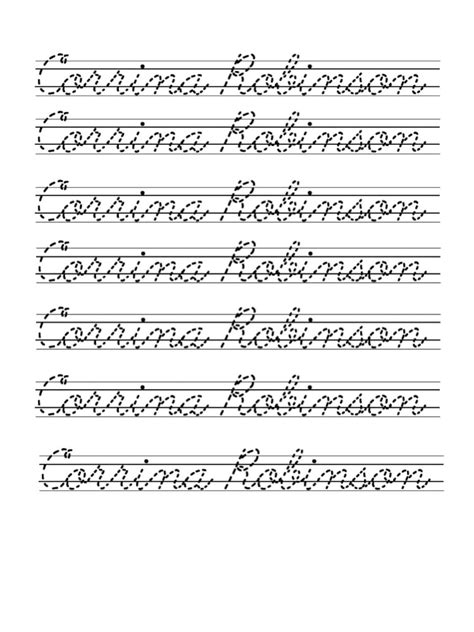 Discover How to Get Your Hands on Cursive Name Tracing Fonts Free Download NOW!