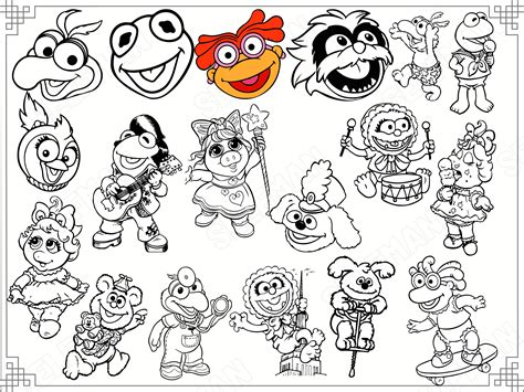 Discover Your Favorite Muppet Characters to Color