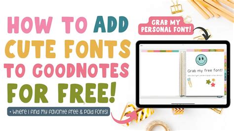 Discover the Easy Way to Add Fonts to Goodnotes