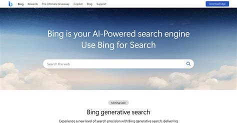 Bing launches new intelligent search features, powered by AI Bing