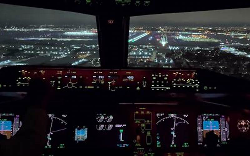 Discovering The Fascinating World Of Private Jet Cockpits At Night