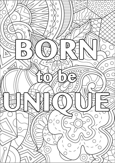 Discovering Truly Unique Coloring Pages