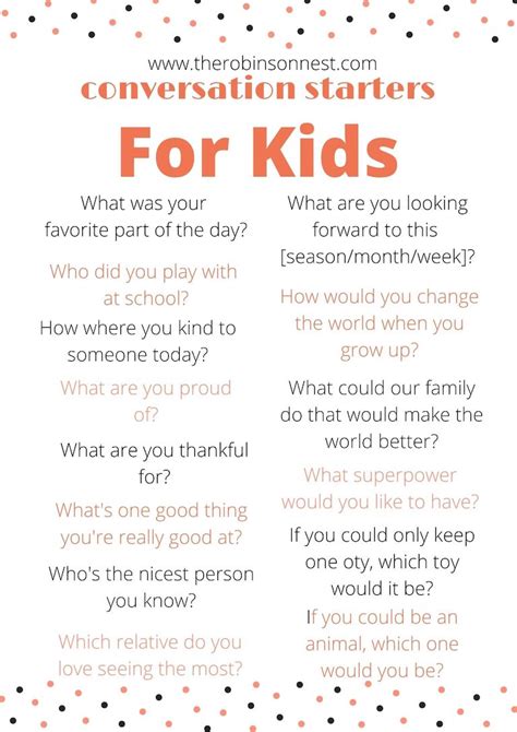 Discussion Prompts for Toddlers