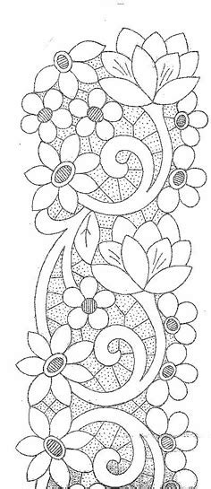 Schemi per ricamo intaglio | punti e spunti