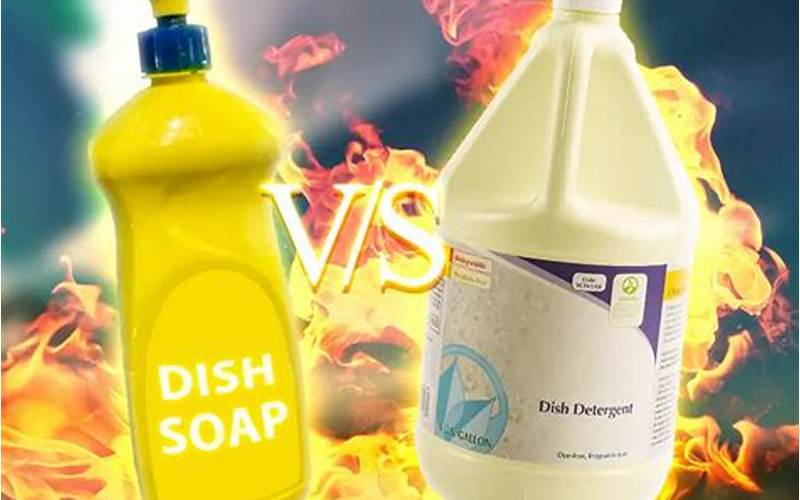 Dish Soap Mixture